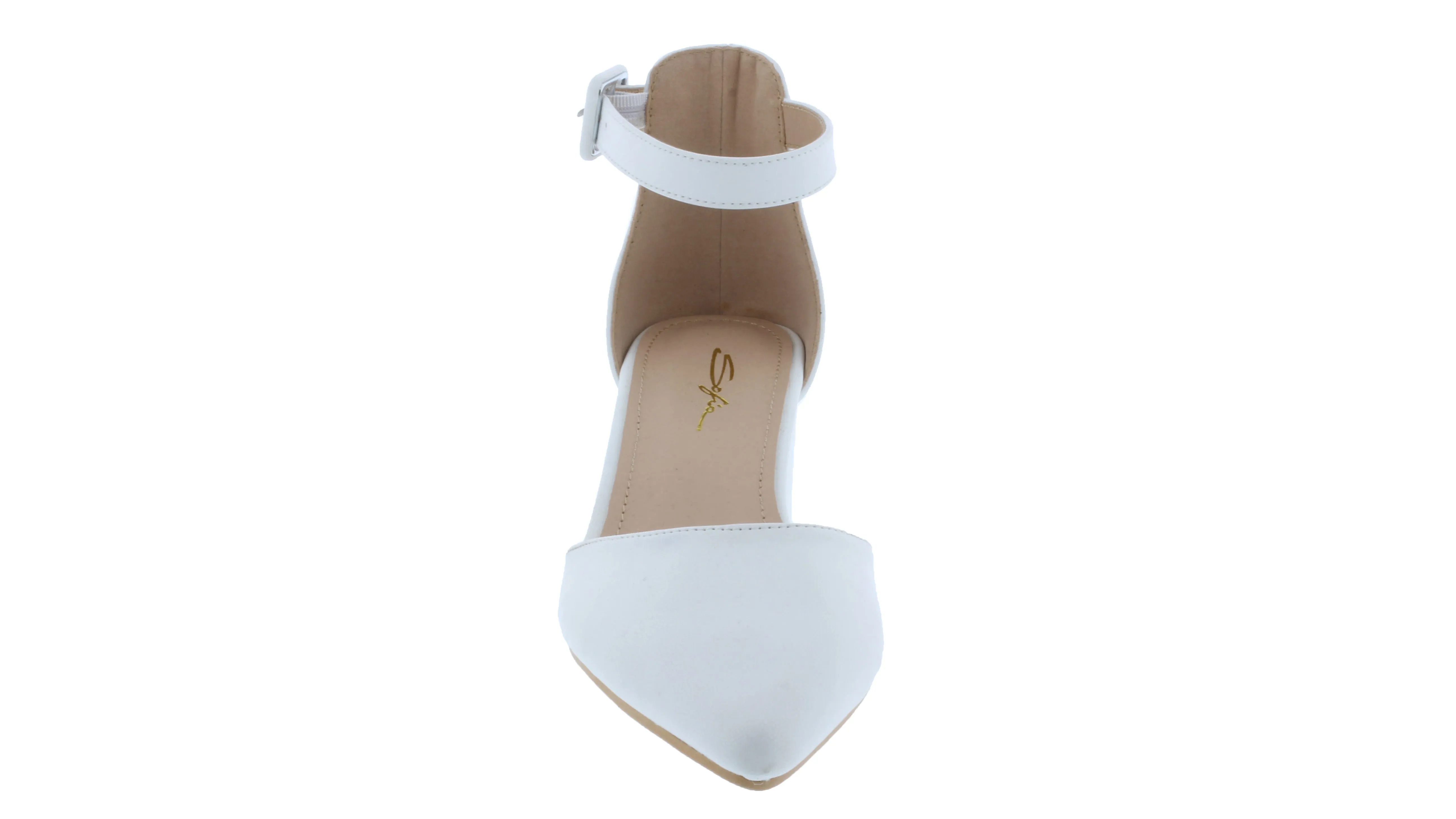 2” Women Closed Heel Faux Leather Sandal
