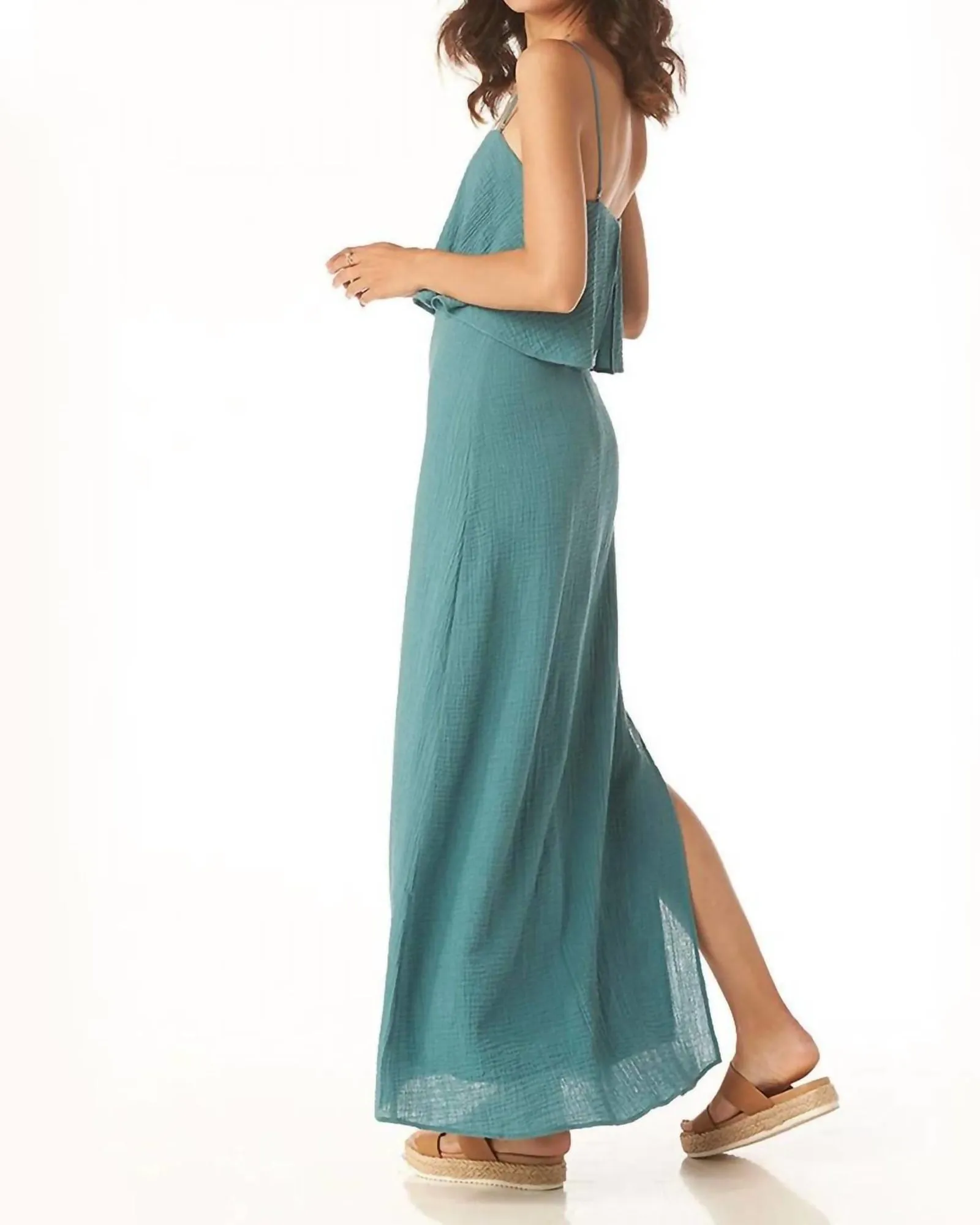 Aeryn Maxi Dress In Brittany Blue | Brittany Blue