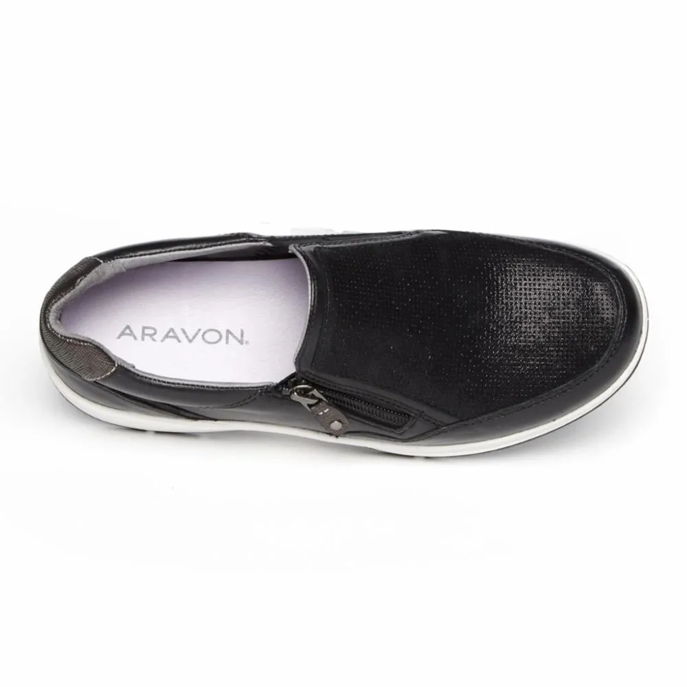 Aravon PYPER SIDE ZIP BLACK