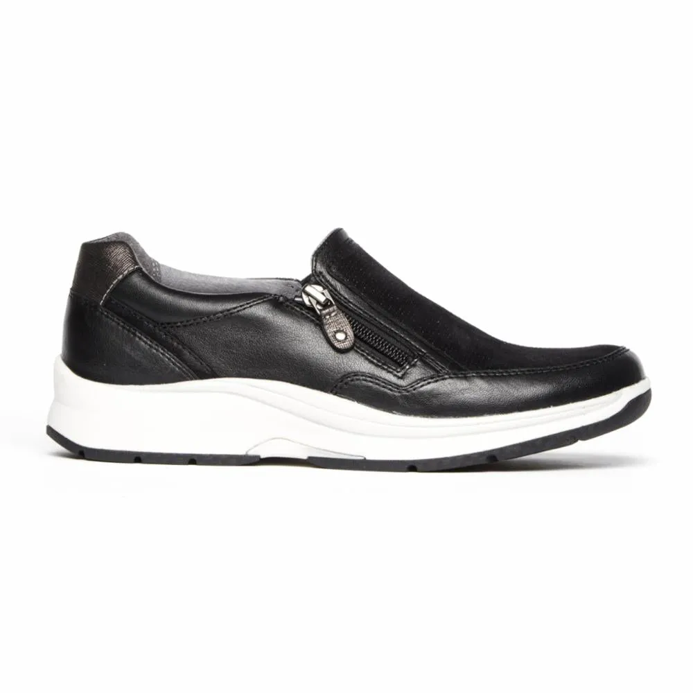 Aravon PYPER SIDE ZIP BLACK