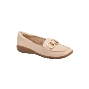 Avienta Light Natural Leather Easy Spirit Loafer Flats