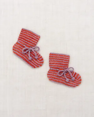 Baby Strata Classic Booties, Periwinkle