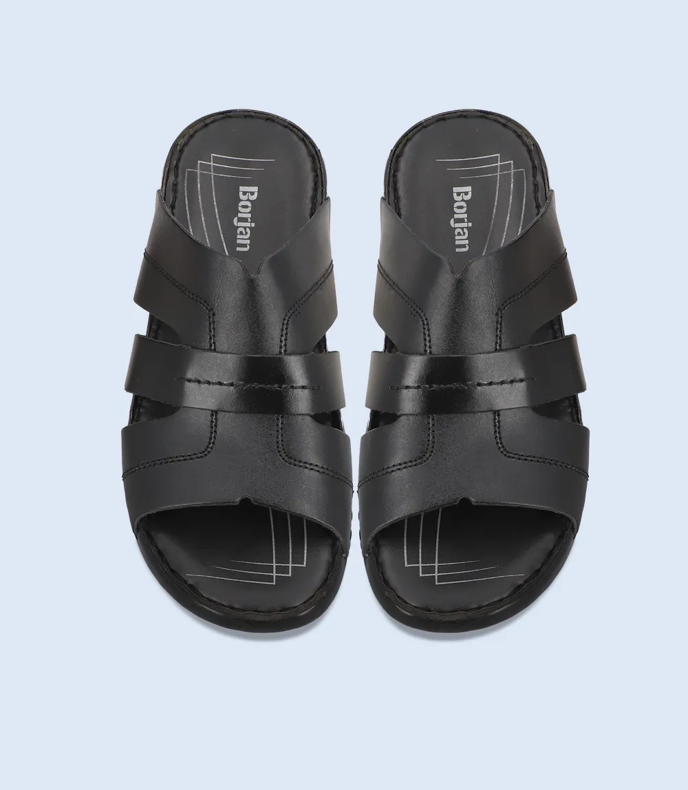 BM5831-BLACK-Men Slipper