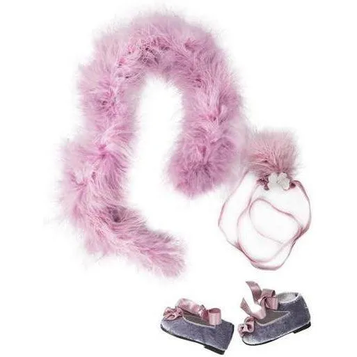 Clearance -  Clementine's Party Dress Accessory Pack -A Girl for All Time 16 inch doll clothes