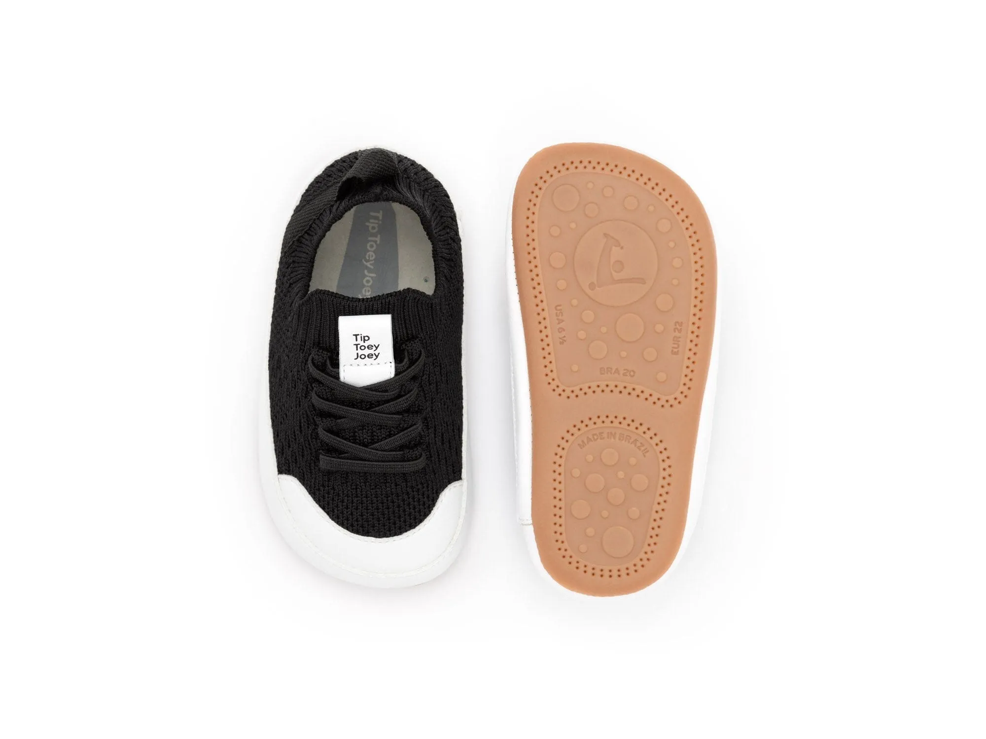 Easy (Black Knit/White)