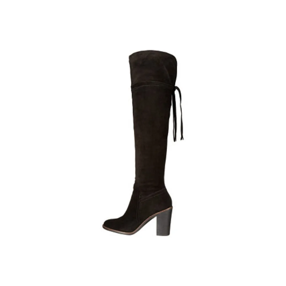 Eckhart Black Suede Franco Sarto Boot