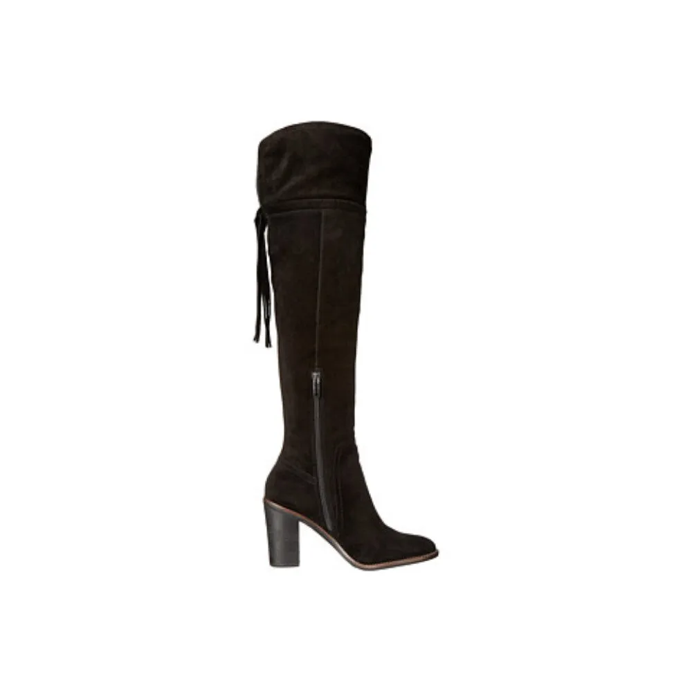 Eckhart Black Suede Franco Sarto Boot