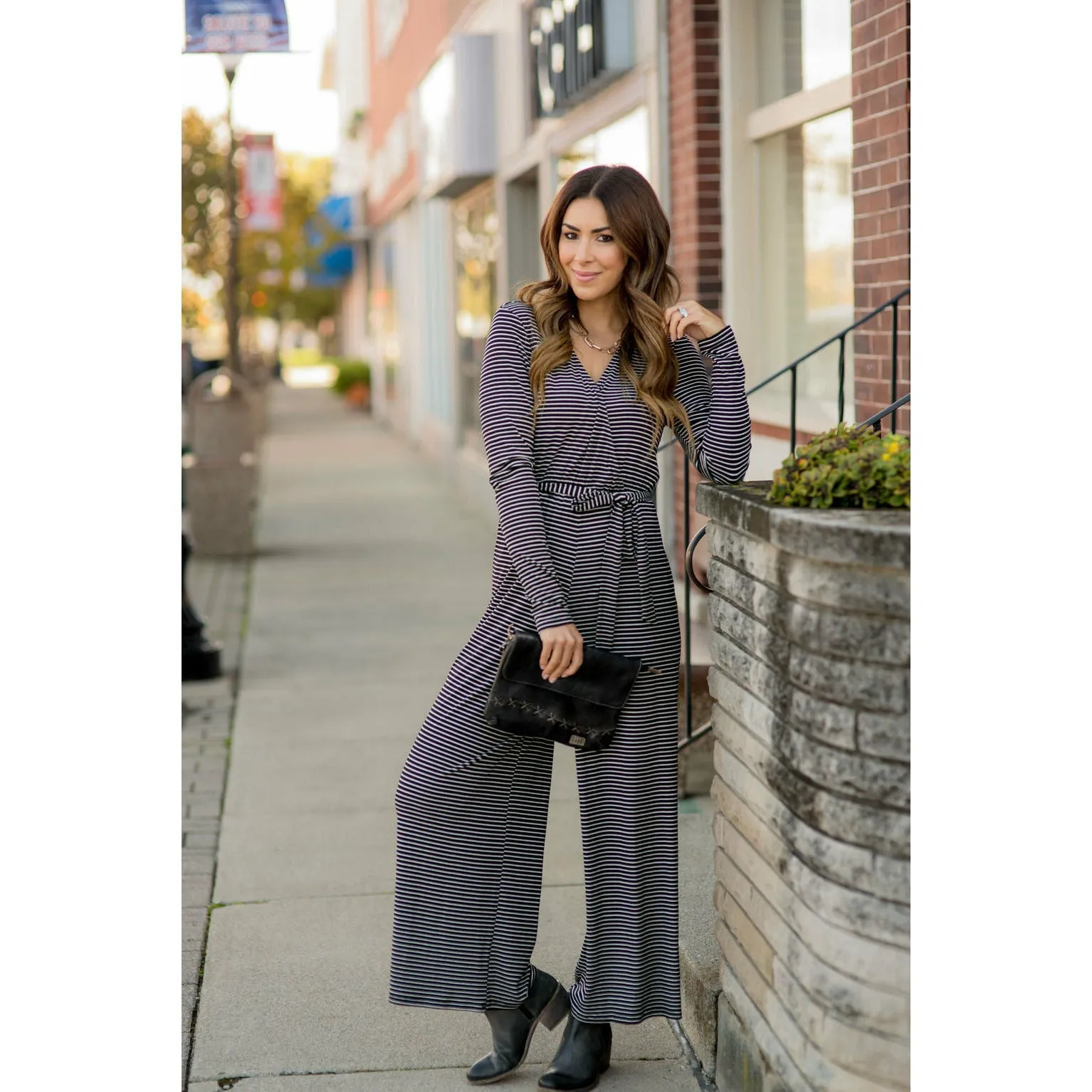 Full of Stripes Jumpsuit