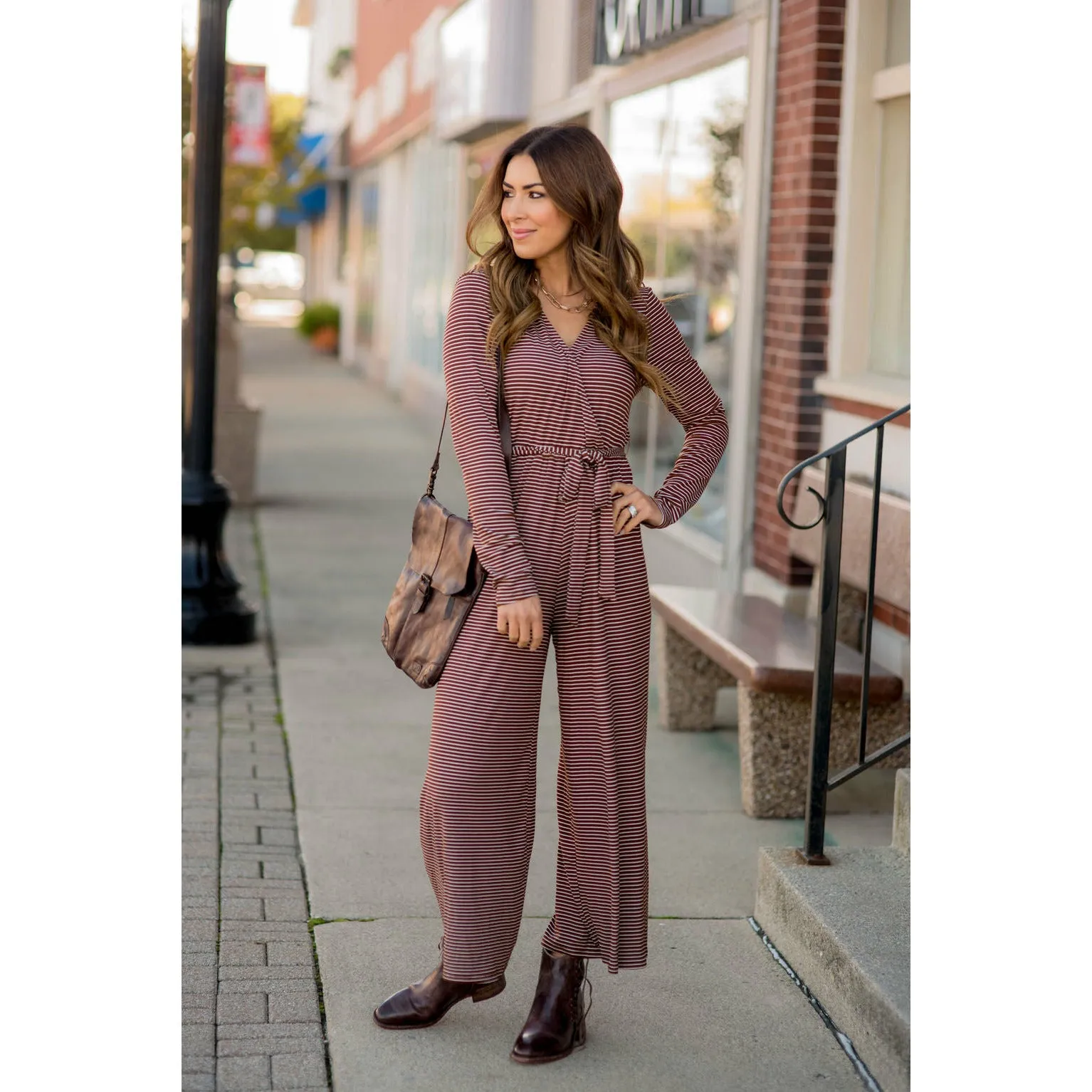 Full of Stripes Jumpsuit