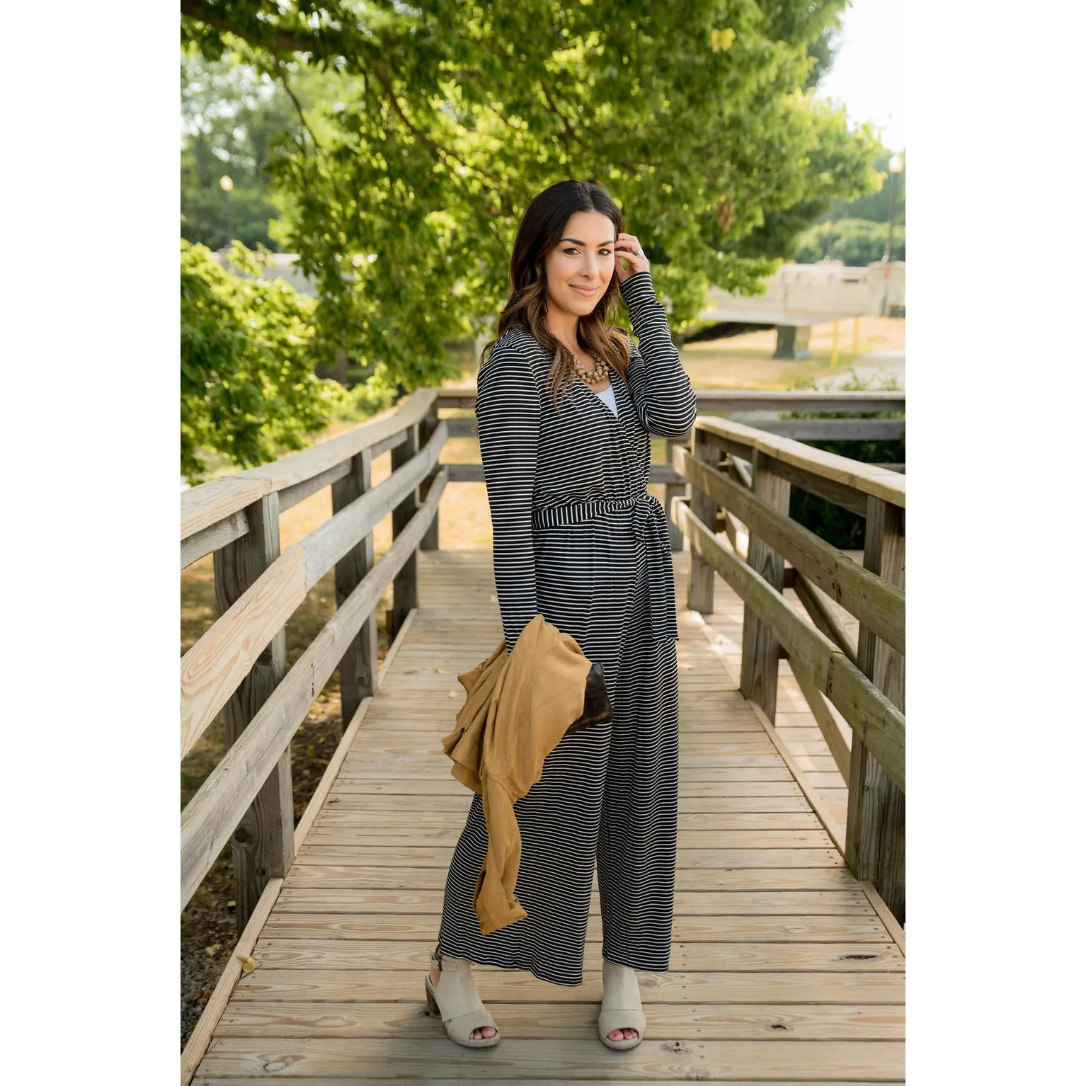 Full of Stripes Jumpsuit