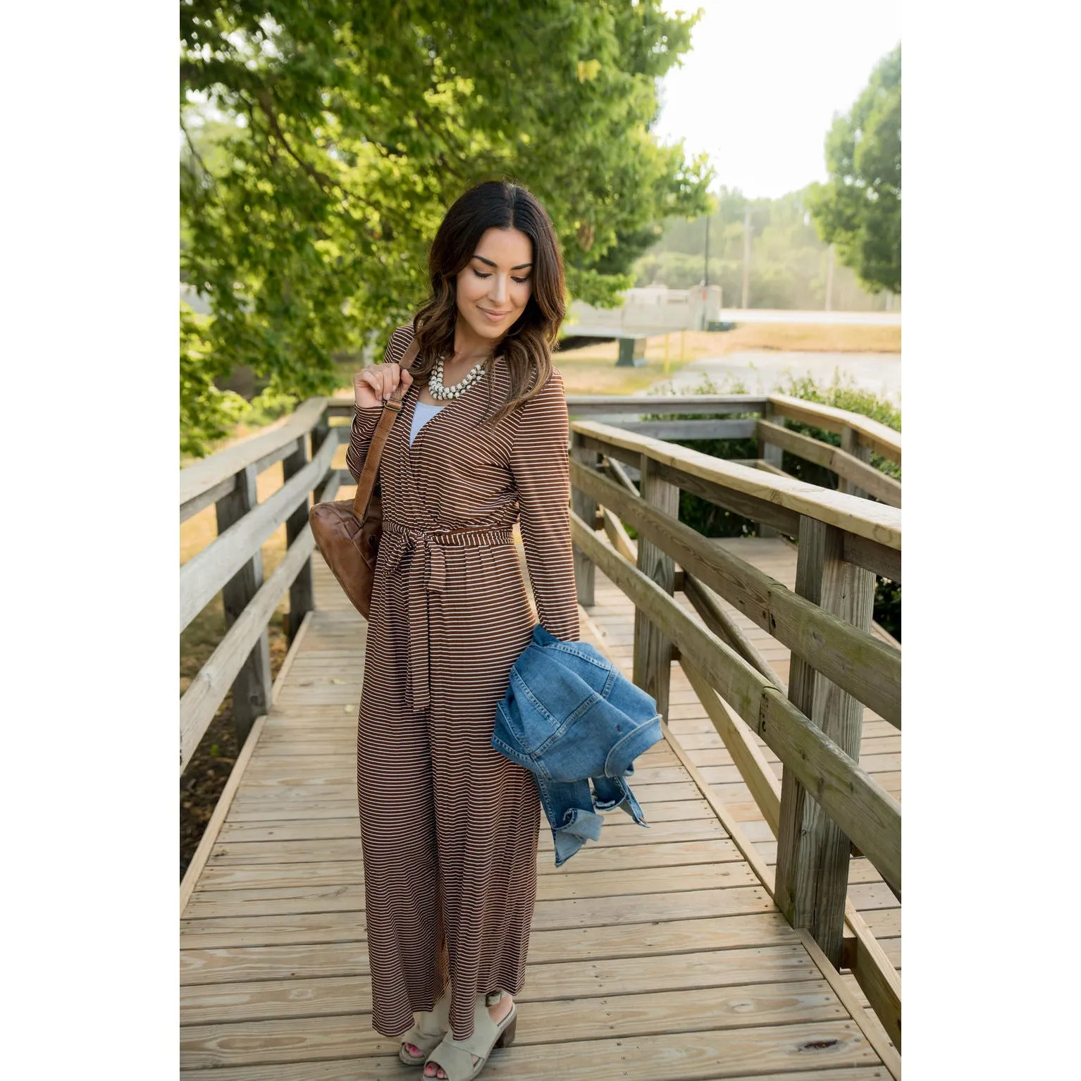 Full of Stripes Jumpsuit