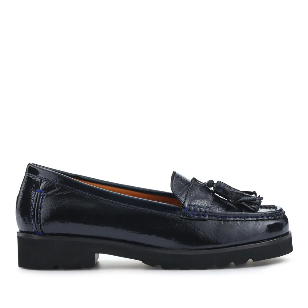 Leather Casual Slip-On Shoes - GERANIUM2 / 326 780