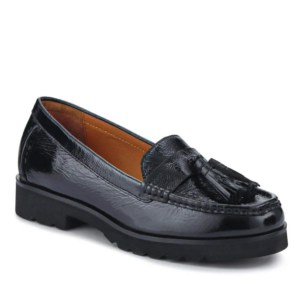 Leather Casual Slip-On Shoes - GERANIUM2 / 326 780