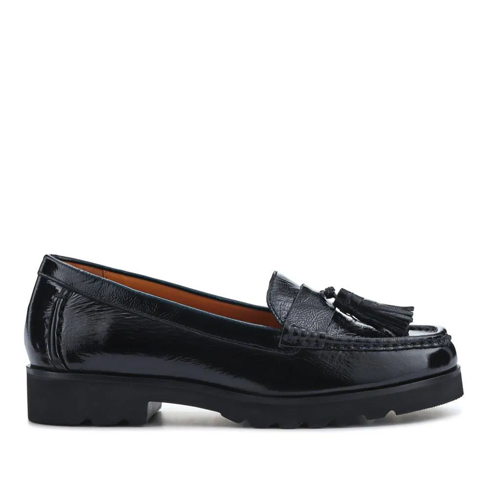 Leather Casual Slip-On Shoes - GERANIUM2 / 326 780