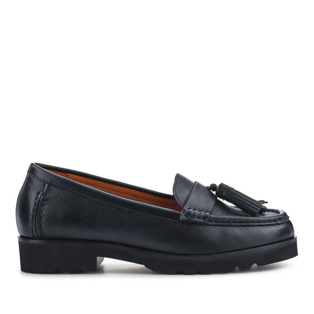 Leather Casual Slip-On Shoes - GERANIUM2 / 326 780