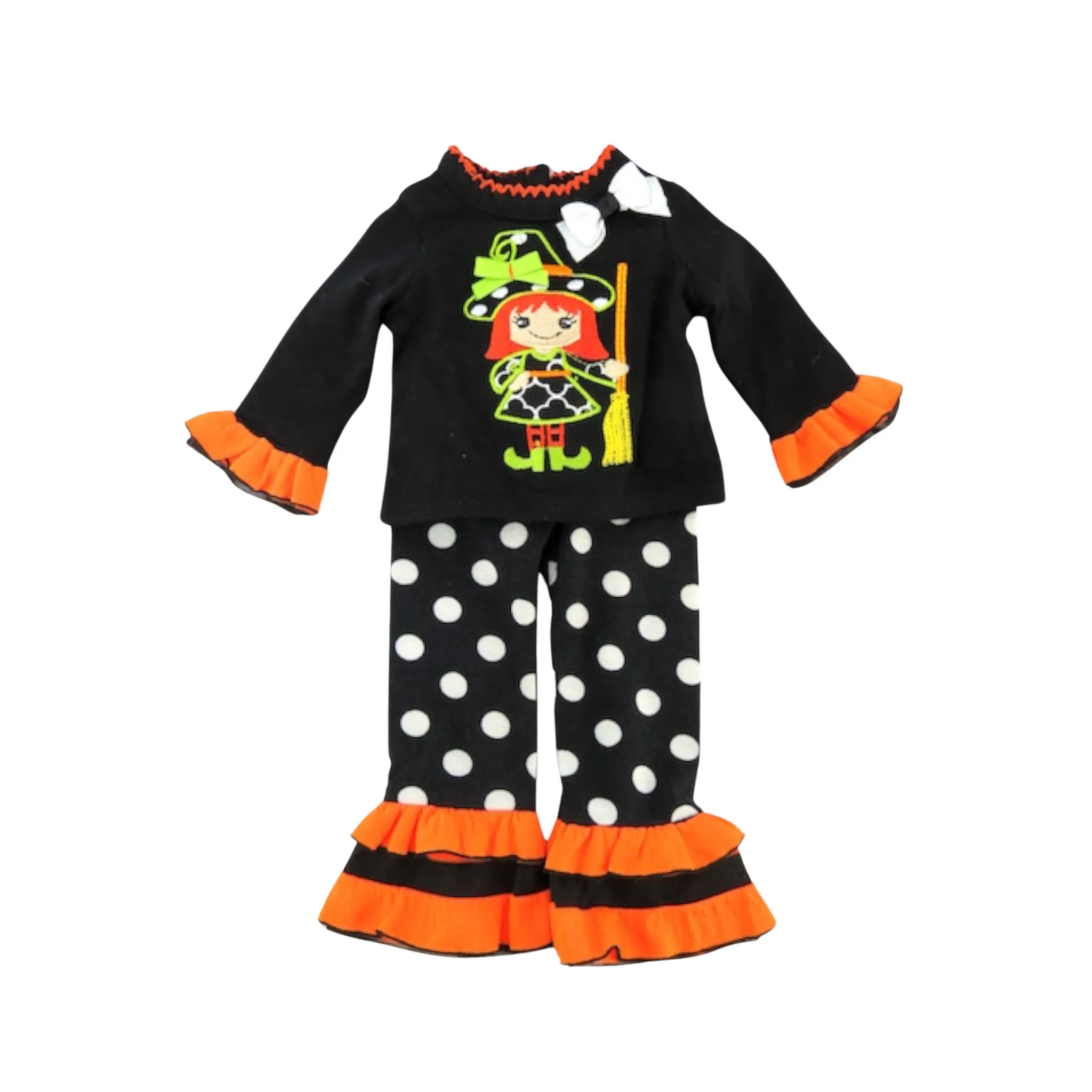 Little Witch Polka Dot Pant Set for 18-inch dolls