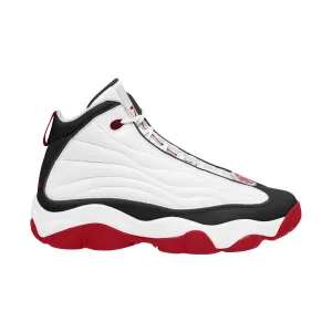 MENS JORDAN PRO STRONG (WHITE/GYM RED/BLACK)