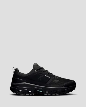 Men's On Running Cloudrock Low Hiking Shoes - Black/Black