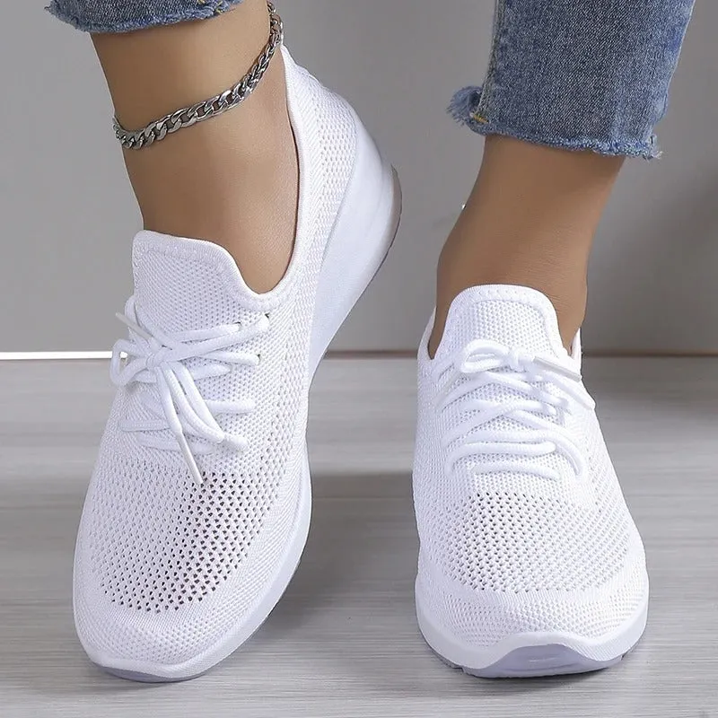 Mutiara | Breathable Knit Casual Sneakers