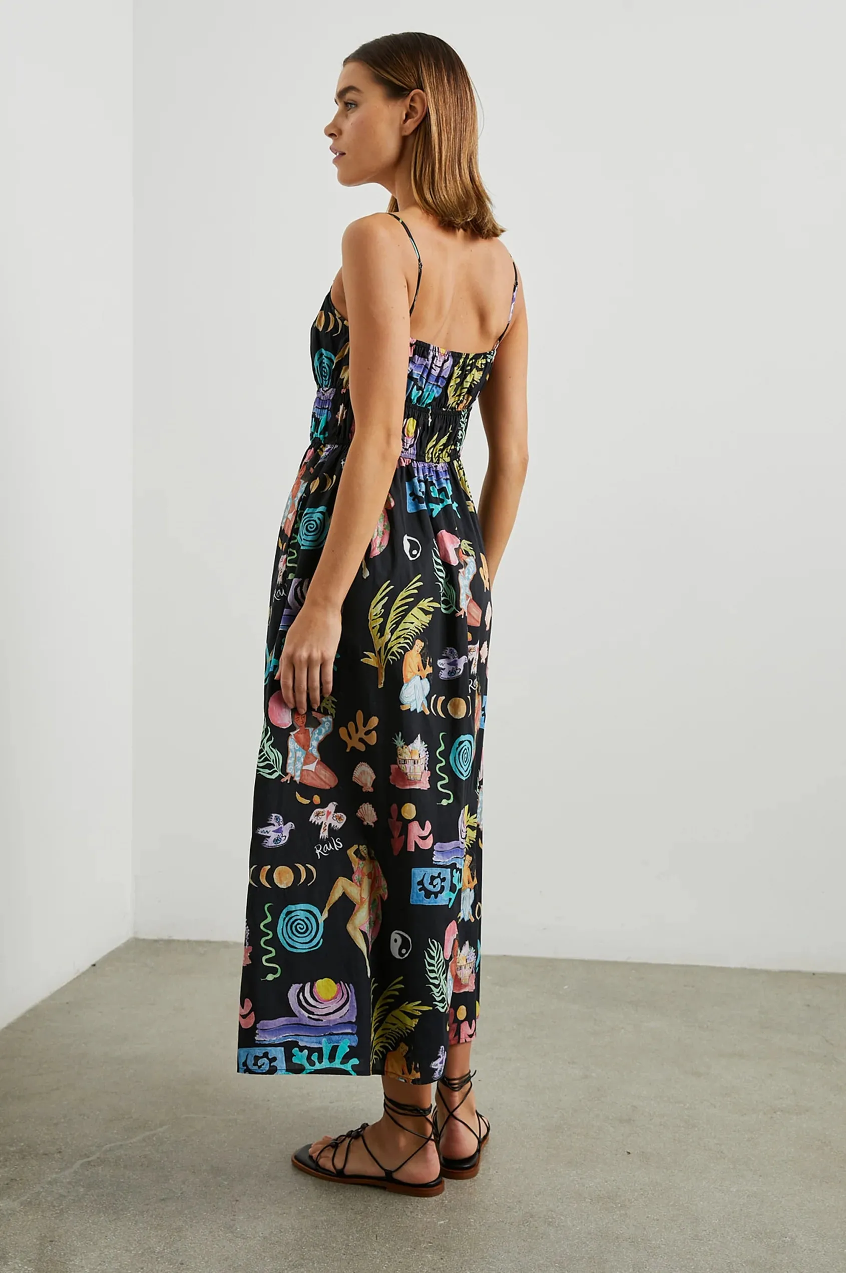 RAILS Fatima Dress in Bathing Ladies