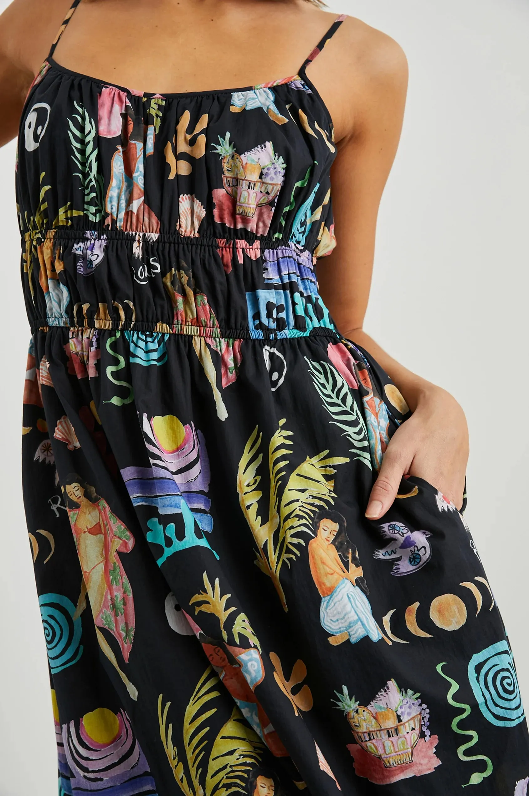 RAILS Fatima Dress in Bathing Ladies