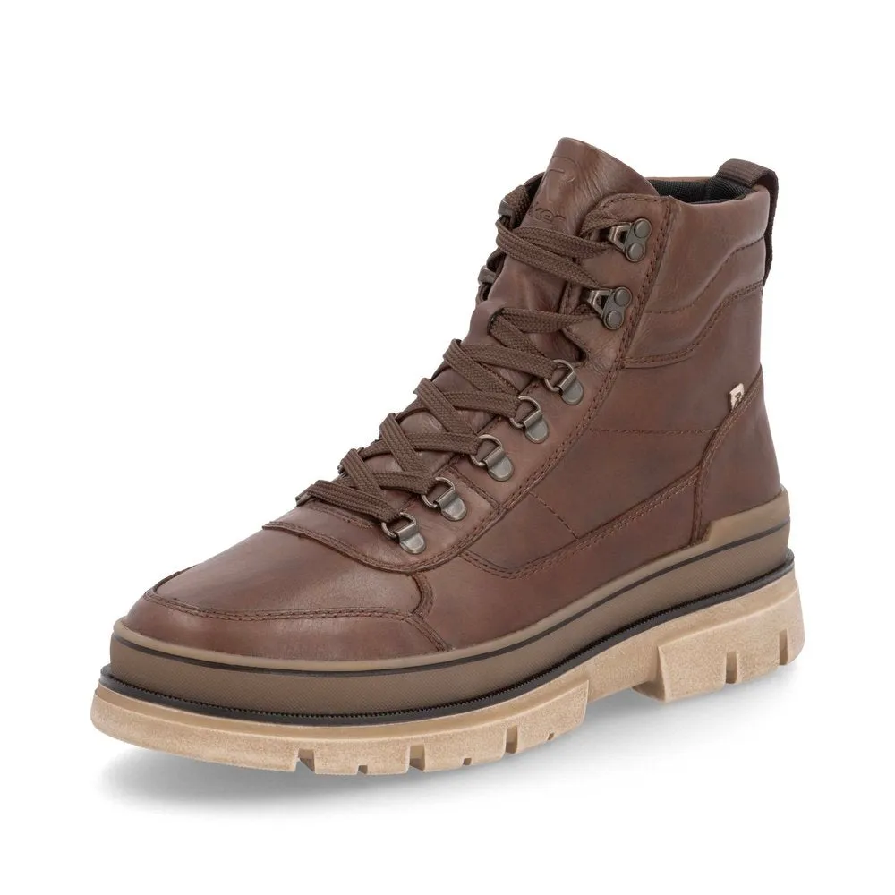 Rieker Mens Chunky Lace Up Boot