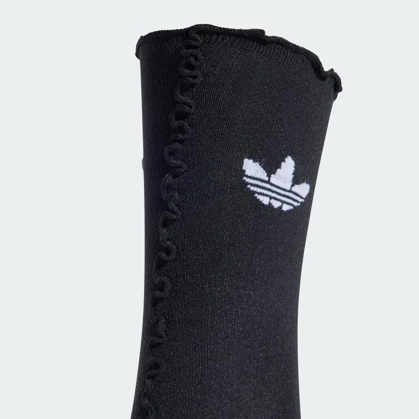 Ruffle Socks 2PK (White   Black)