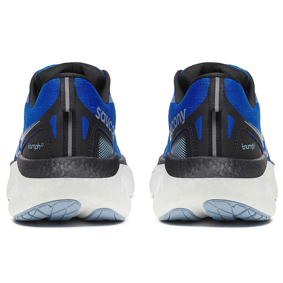 Saucony Triumph 22 Running Shoes - Mens - Skydiver/Black