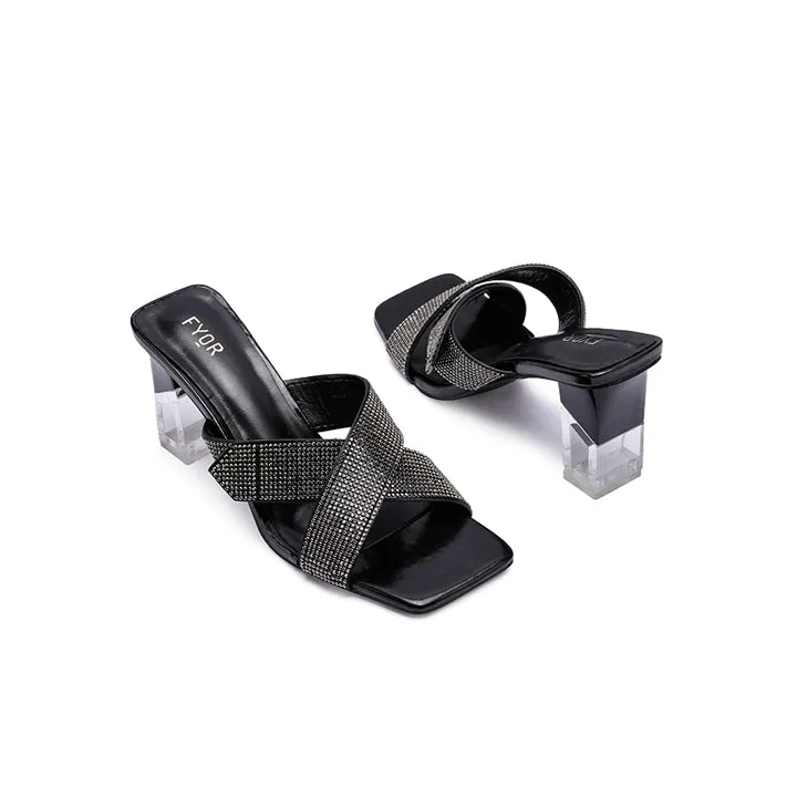Semi Transparent Heeled Sandal BB 15