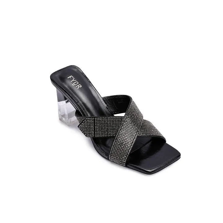 Semi Transparent Heeled Sandal BB 15