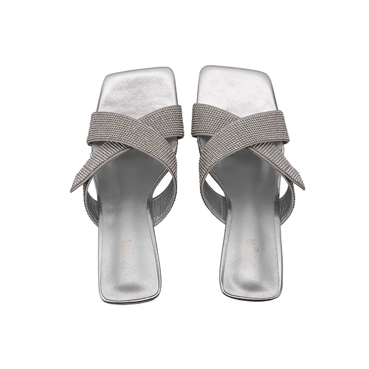 Semi Transparent Heeled Sandal BB 15