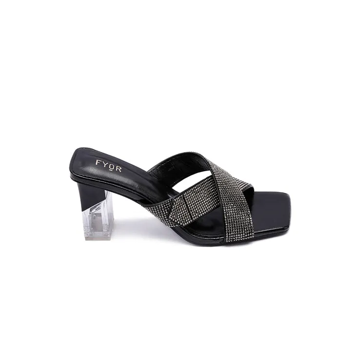 Semi Transparent Heeled Sandal BB 15