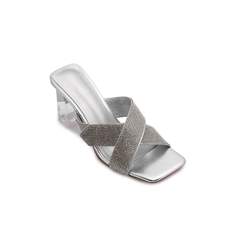 Semi Transparent Heeled Sandal BB 15