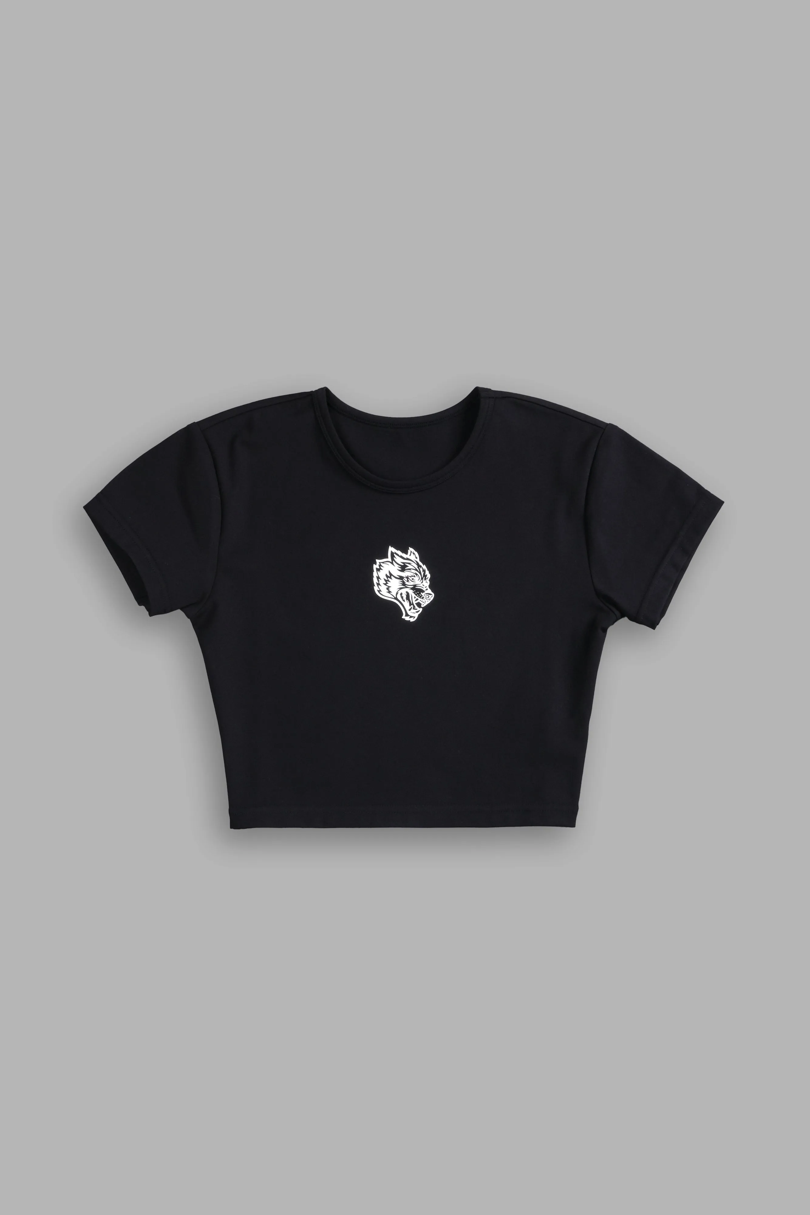 Single Wolf S/S "Energy" Top in Black