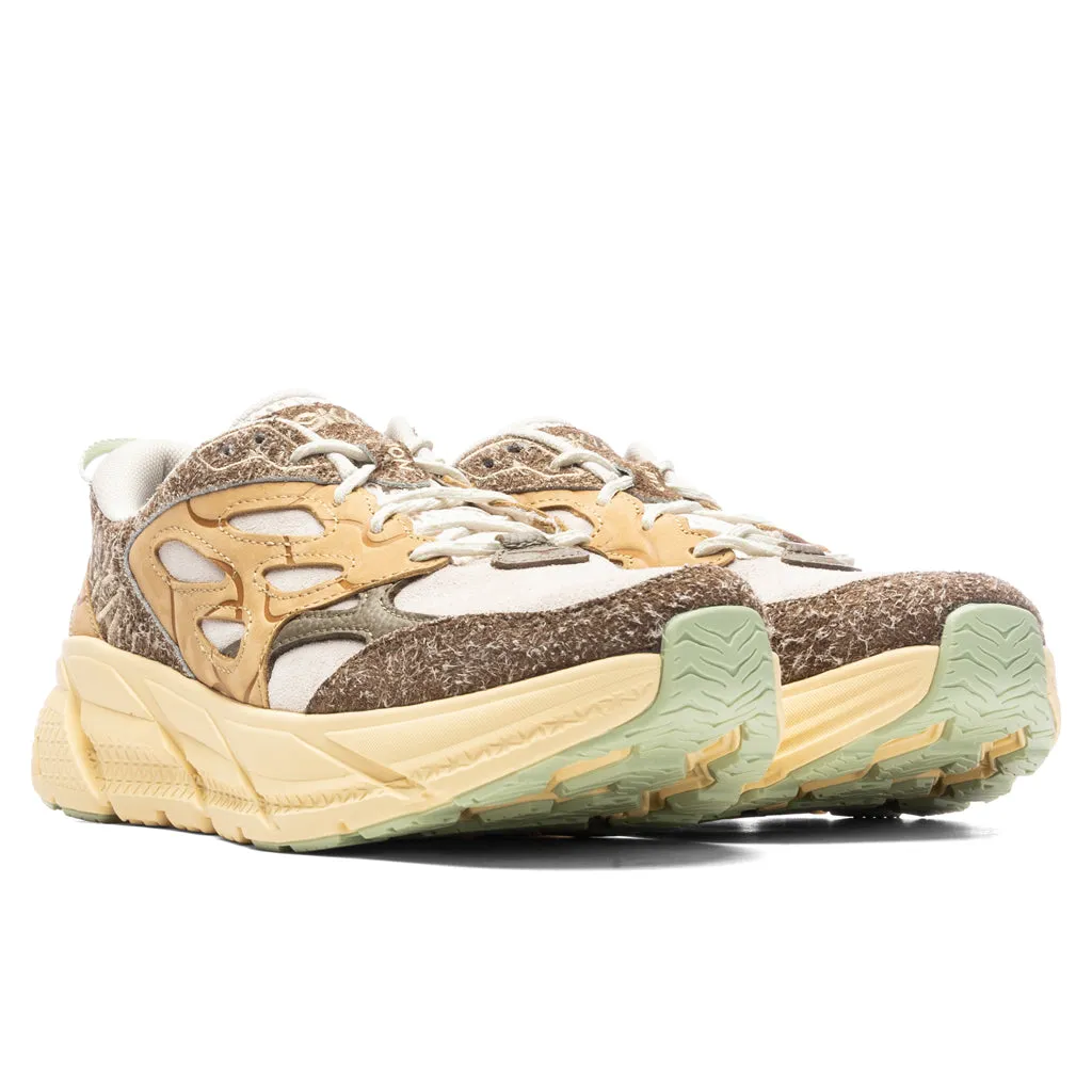 U Clifton L Suede TP - Oat Milk/Pollen