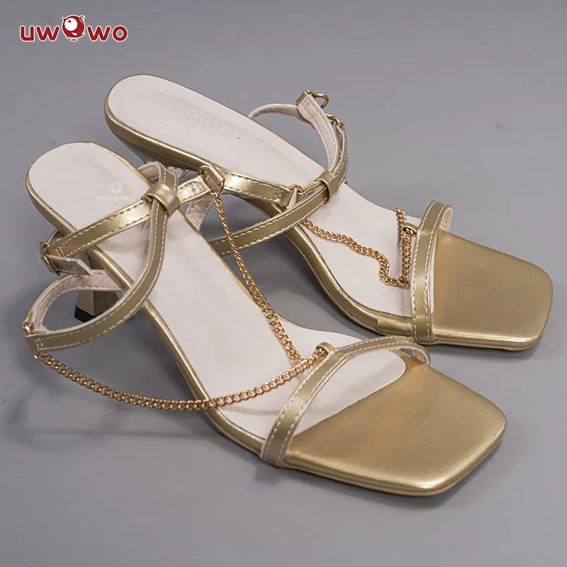 Uwowo Genshin Impact: Nilou Sumeru Hydro Female Cosplay Shoes Nilou Shoes
