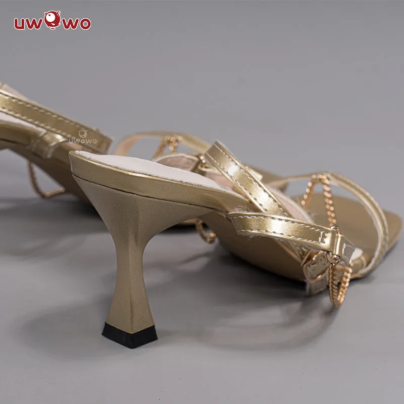 Uwowo Genshin Impact: Nilou Sumeru Hydro Female Cosplay Shoes Nilou Shoes