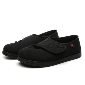 Wide No-Tie Slipper-Shoes